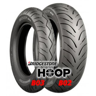 BRIDGESTONE 130/70-16 61P TL B02 HOOP G